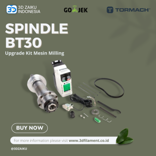 Tormach Spindle BT30 Upgrade Kit Mesin Milling Potong Bahan Baja Besi